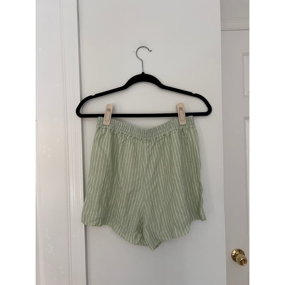 La Detresse NWT Mint Green & White Striped Cool Girl Pull On Boxer Shorts - Picture 5 of 5